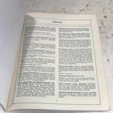1984 Ford Car Shop Manual Supplement 1.6L turbo Escort Lynx EXP