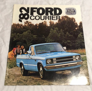1982 Ford Courier dealer sales brochure