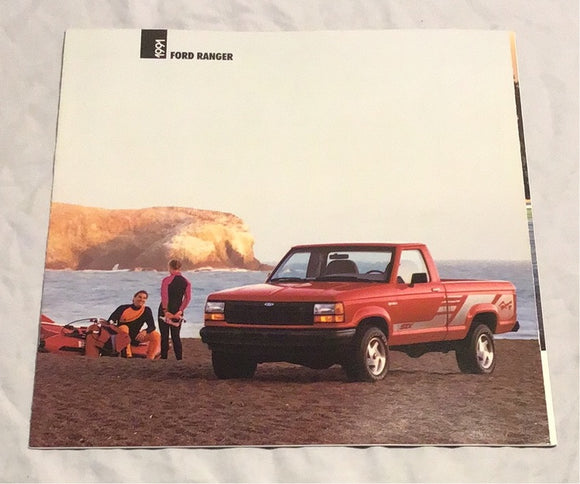 1991 Ford Ranger dealer sales brochure