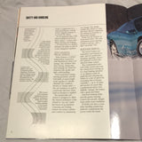 1994 Ford Probe dealer sales brochure