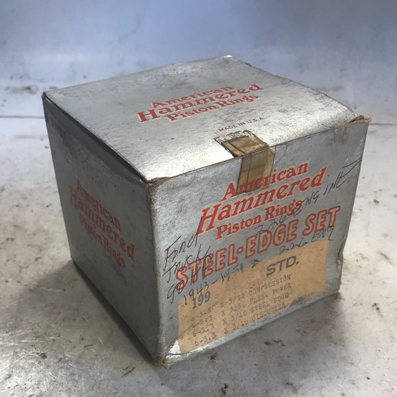 1946-1953 Ford H-Engine 6 cylinder piston rings STD 199