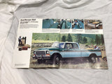 1979 Ford Pickups sales brochure F100 Custom Ranger XLT  new from sealed case