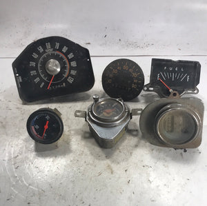 Vintage Ford dash gauge lot 1940s 1950s 1960s x6
