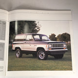 1988 Ford Bronco II dealer sales brochure