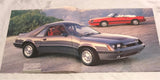1986 Ford Mustang sales brochure