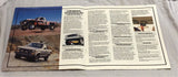 1987 Ford Ranger dealer sales brochure