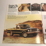 1979 Ford Courier dealer sales brochure