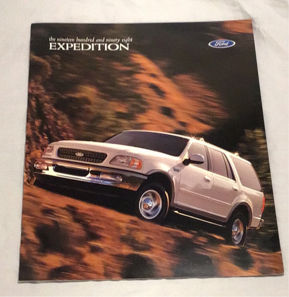 1998 Ford Expedition dealer sales brochure