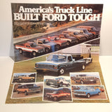 1983 Ford Trucks Diesel Power dealer sales brochure