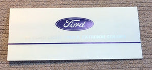 1994 Ford Light Truck Exterior Colors pamphlet brochure
