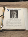 1982-1983 Ford Sales Managers Training Material Organizer