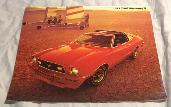 1977 Ford Mustang II Sweet Handling dealer sales brochure