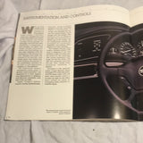 1989 Ford Thunderbird sales brochure