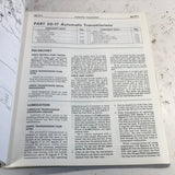 1974 Ford Car Shop Manual Pre-delivery, Maintenance, Lubrication