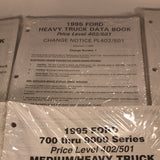1995 Ford Heavy Truck Data Book and Price List