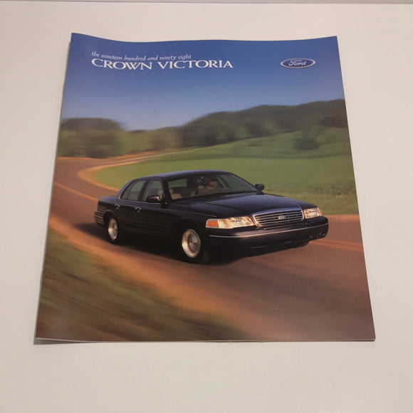 1998 Ford Crown Victoria dealer sales brochure