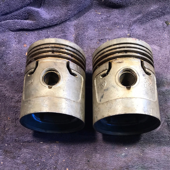 Ford H engine pistons 7HA-6108-B .0025 NOS