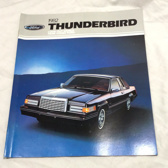 1982 Ford Thunderbird sales brochure Heritage Town Landau  new