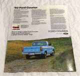 1982 Ford Courier dealer sales brochure