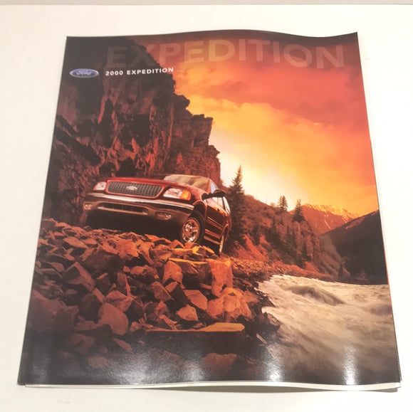 2000 Ford Expedition sales brochure poster