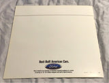 1990 Ford LTD Crown Victoria dealer sales brochure