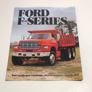 1983 Ford F-Series big truck dealer sales brochure