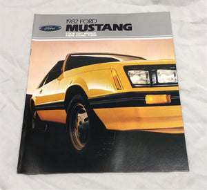 1982 Ford Mustang sales brochure GLX GT new from sealed box