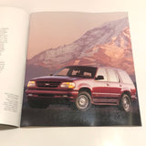 1995 Ford Explorer dealer sales brochure