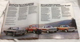 1982 Ford F-Series Pickups sales brochure XL XLT Lariat new from sealed box