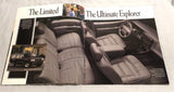 1997 Ford Explorer dealer sales brochure
