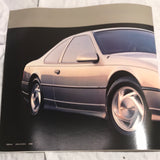 1989 Ford Thunderbird sales brochure