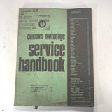 1968 Chilton’s Motor Age Service Handbook GM Ford