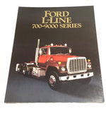 1985 Ford L-Line 700-9000 Series dealer sales brochure