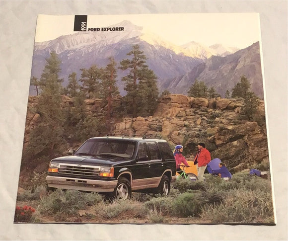 1991 Ford Explorer dealer sales brochure