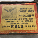 1935-1948 Pontiac Olds Chevrolet vintage ignition points set