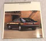 1986 Ford Mustang sales brochure