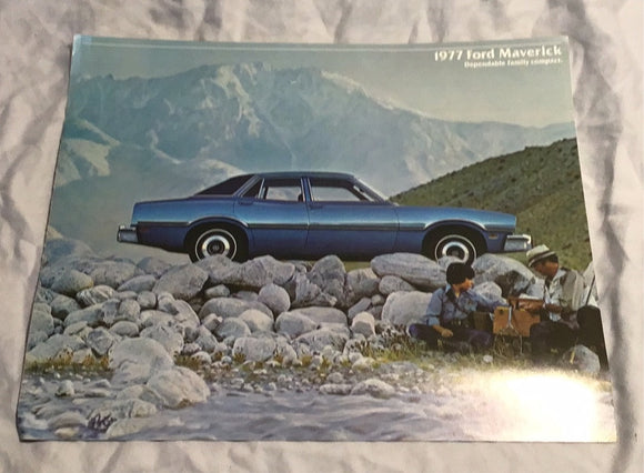1977 Ford Maverick dealer sales brochure
