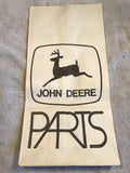 Vintage John Deere paper parts bag x10
