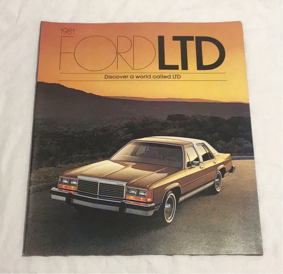 1981 Ford LTD sales brochure