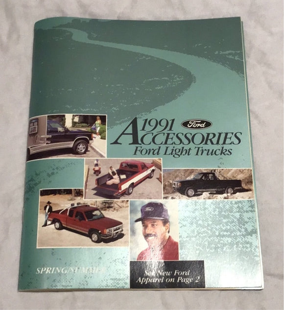 1991 Ford Light Trucks Accessories booklet