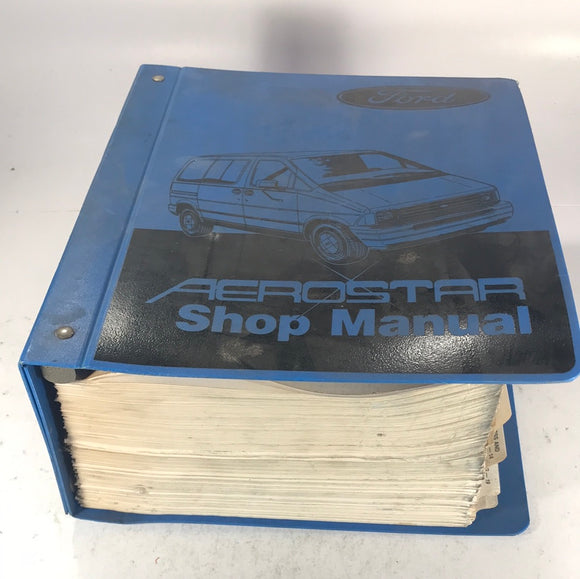 1987 Ford Aerostar Factory Shop Manual