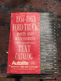 1957-1963 Ford Truck Parts and Accessories Text Catalog 1 of 2