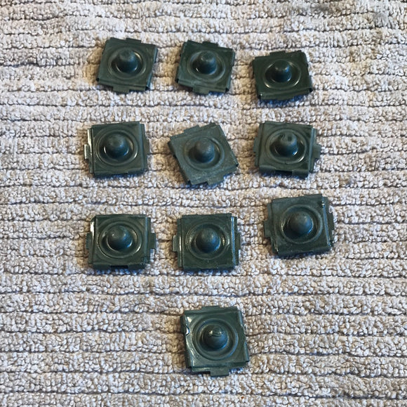 1950s Ford body moulding clips 3/4” x 3/4” x10