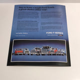 1983 Ford F-Series big truck dealer sales brochure