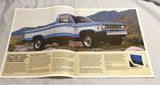1983 Ford Ranger dealer sales brochure