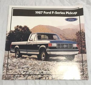 1987 Ford F-Series Pickup sales brochure