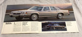 1991 Ford LTD Crown Victoria dealer sales brochure
