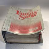 1987 Ford Taurus Sable Shop Manual