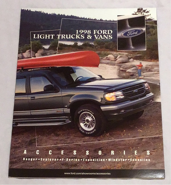 1998 Ford Light Trucks and Vans Accessories sales brochure