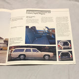 1987 Ford Crown Victoria sales brochure